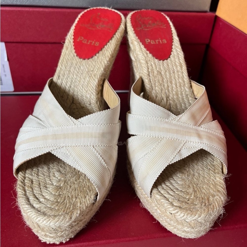 Christian Louboutin Wedge Sandals